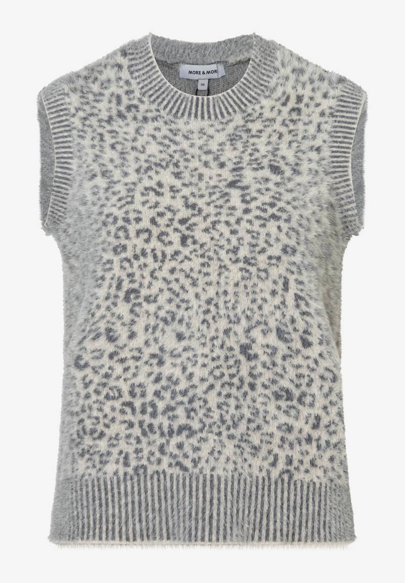 MORE & MORE - Pullunder mit Leo-Dessin - Gr. - 40 von MORE & MORE