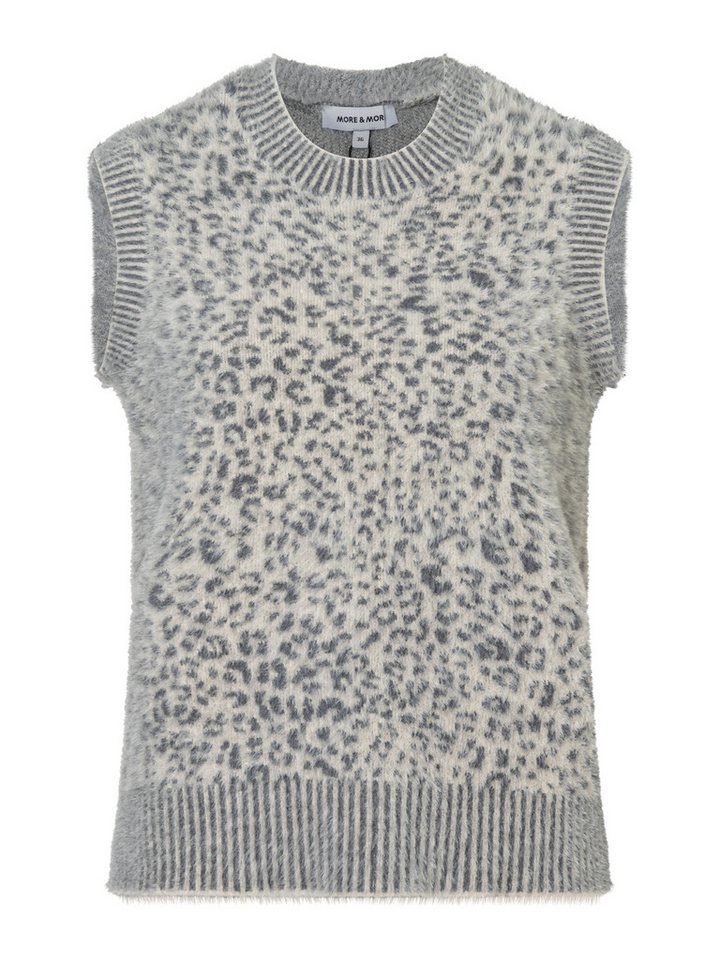 MORE&MORE Pullunder superflauschiger Leo-Pullunder MORE&MORE Pullunder superflauschiger Leo-Pullunder von MORE&MORE