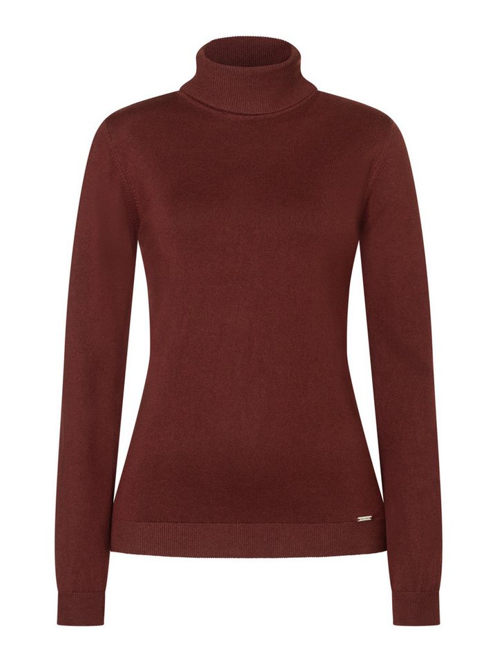 MORE&MORE Rundhalspullover figurbetonter Rollkragenpullover von MORE&MORE