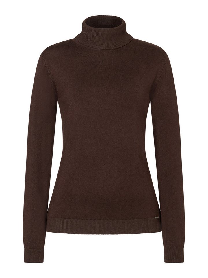 MORE&MORE Rundhalspullover figurbetonter Rollkragenpullover von MORE&MORE