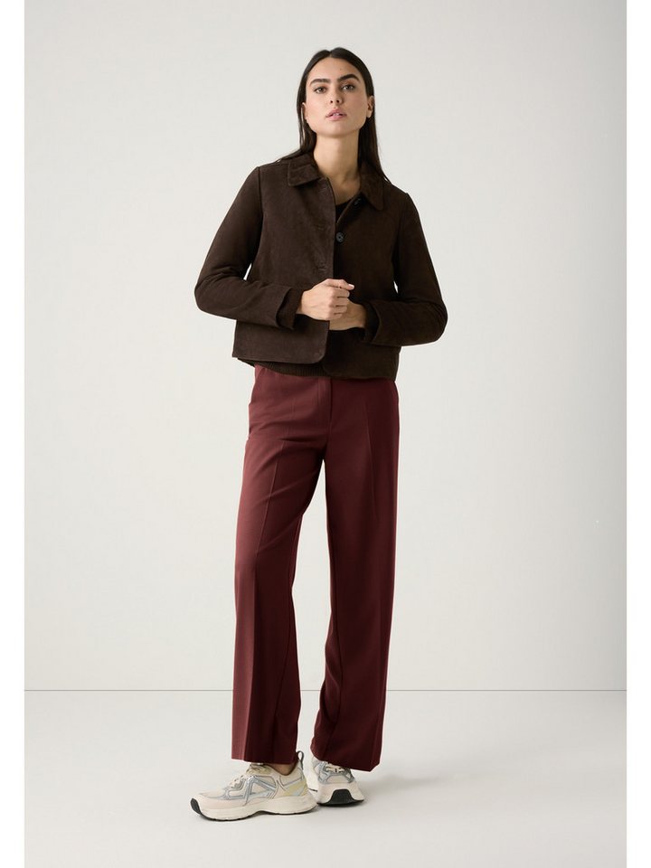 MORE&MORE Rundhalspullover kuscheliger Rippstrickpullover von MORE&MORE