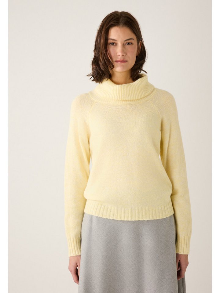 MORE&MORE Rundhalspullover kuscheliger Wohlfühlpullover von MORE&MORE