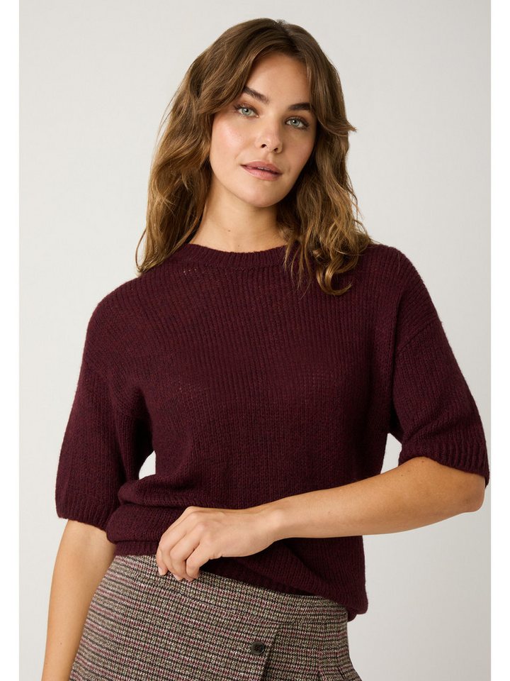 MORE&MORE Rundhalspullover oversized, leichter Strick von MORE&MORE