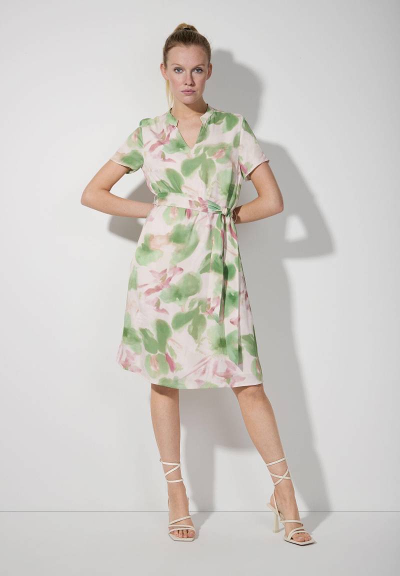 MORE & MORE - Satinetuikleid grün - Gr. - 34 von MORE & MORE