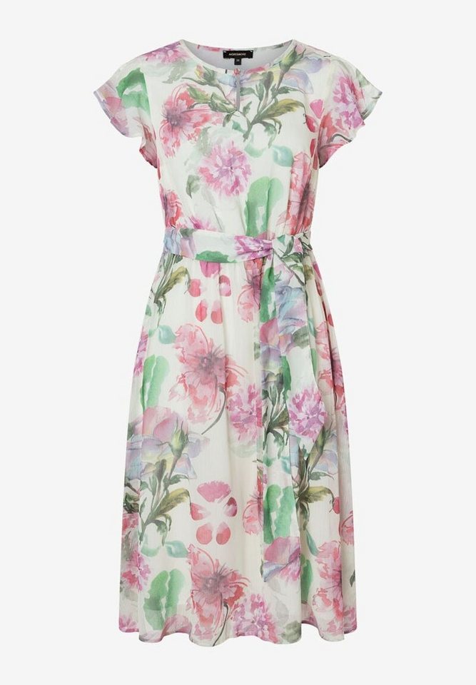 MORE&MORE Sommerkleid Printed Flower Dress von MORE&MORE