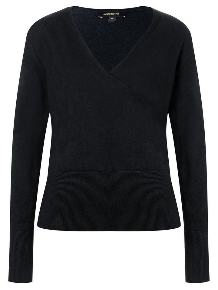 MORE&MORE Strickpullover Feinstrickpullover von MORE&MORE