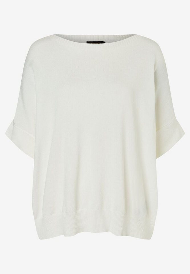 MORE&MORE Strickpullover Pullover Boxy-Shape Loose Fit von MORE&MORE