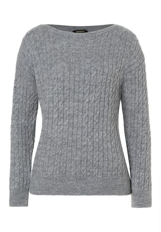 MORE&MORE Strickpullover Pullover with U-Boat von MORE&MORE