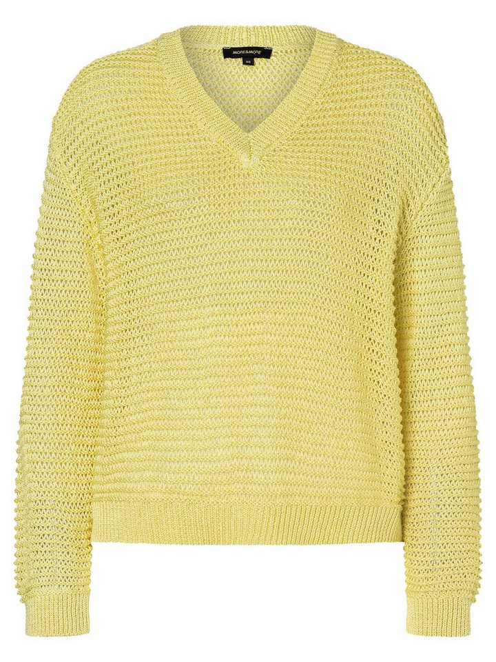 MORE&MORE Strickpullover Strukturpullover von MORE&MORE