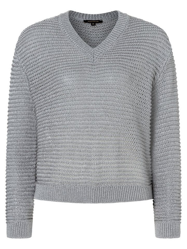 MORE&MORE Strickpullover Strukturpullover von MORE&MORE