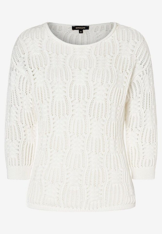 MORE&MORE Strickpullover MORE&MORE Strickpullover von MORE&MORE