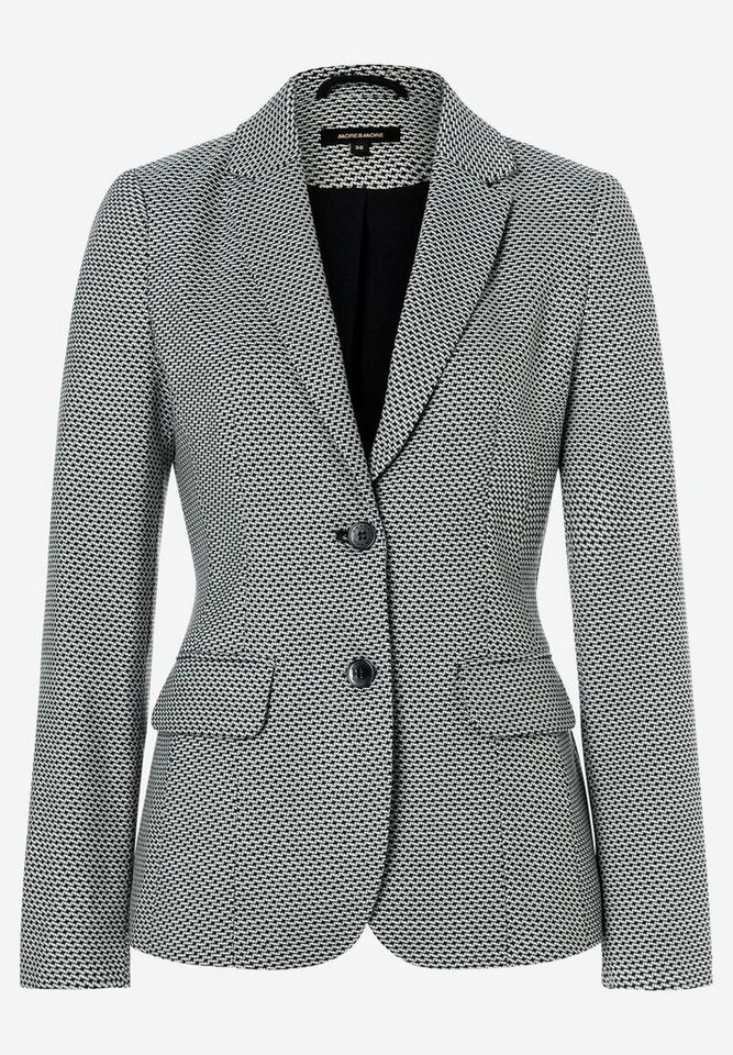 MORE&MORE Sweatblazer Businessblazer Minimuster Herbst-Kollektion von MORE&MORE