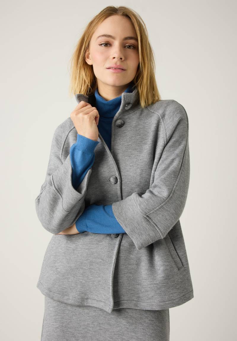 MORE & MORE - Sweatjacke grau - Gr. - 44 von MORE & MORE