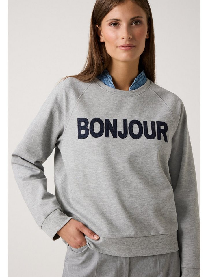 MORE&MORE Sweatshirt Rundhals-Sweatshirt langarm MORE&MORE Sweatshirt Rundhals-Sweatshirt langarm von MORE&MORE