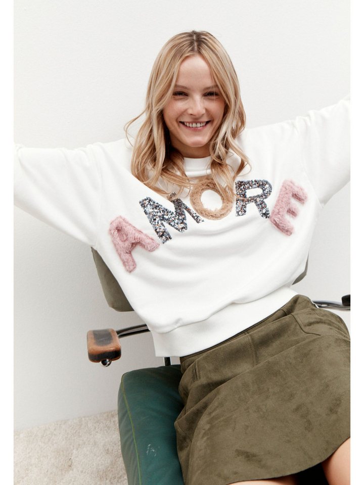 MORE&MORE Sweatshirt softes Baumwollmix-Sweatshirt MORE&MORE Sweatshirt softes Baumwollmix-Sweatshirt von MORE&MORE