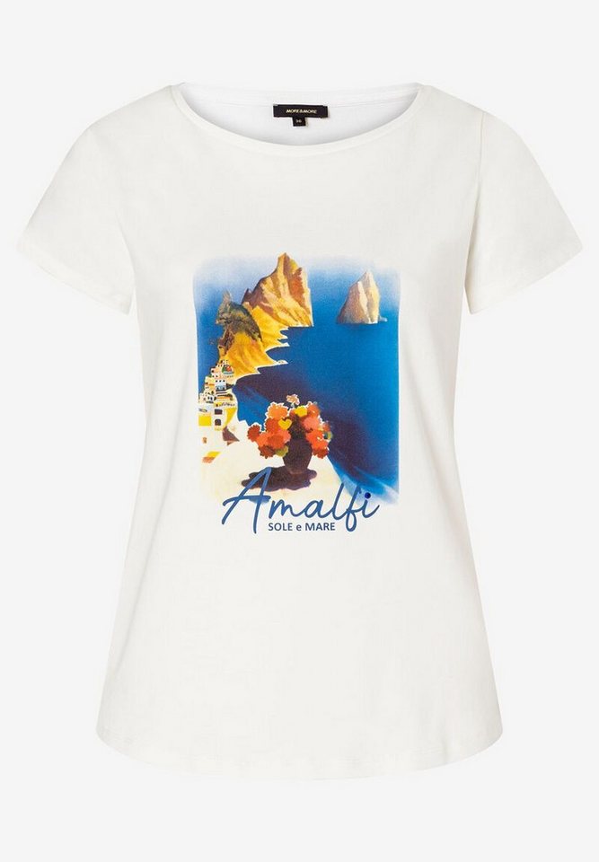 MORE&MORE T-Shirt Shirt with Print MORE&MORE T-Shirt Shirt with Print von MORE&MORE