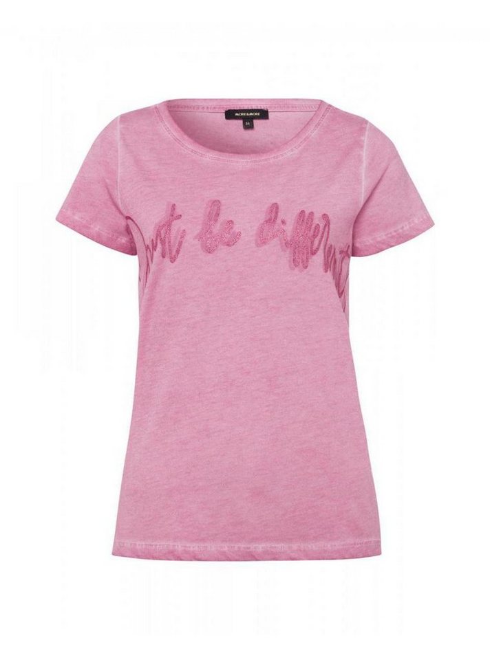 MORE&MORE T-Shirt sleeve Pink Glitzerschrift von MORE&MORE