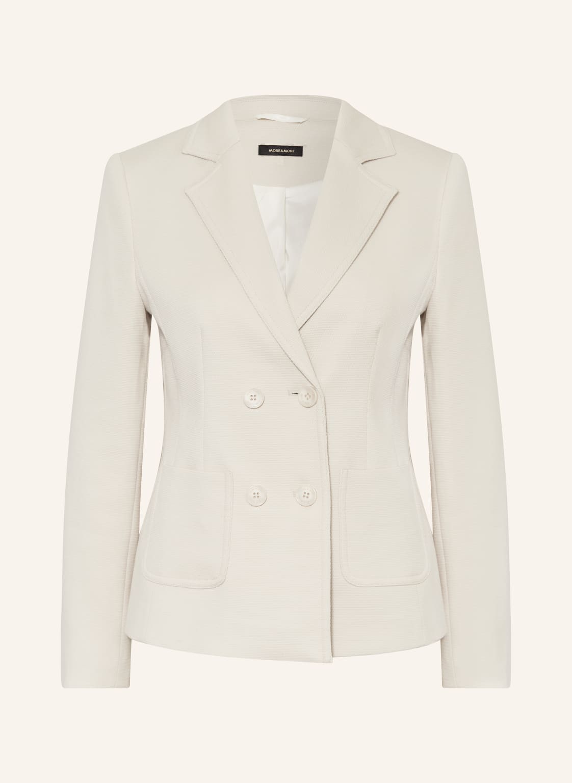 More & More Blazer beige von MORE & MORE