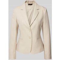 More & More Blazer mit Reverskragen in Beige, Größe 34 More & More Blazer mit Reverskragen in Beige, Größe 34 von MORE & MORE
