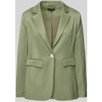 More & More Blazer mit Strukturmuster in Oliv, Größe 38 von MORE & MORE