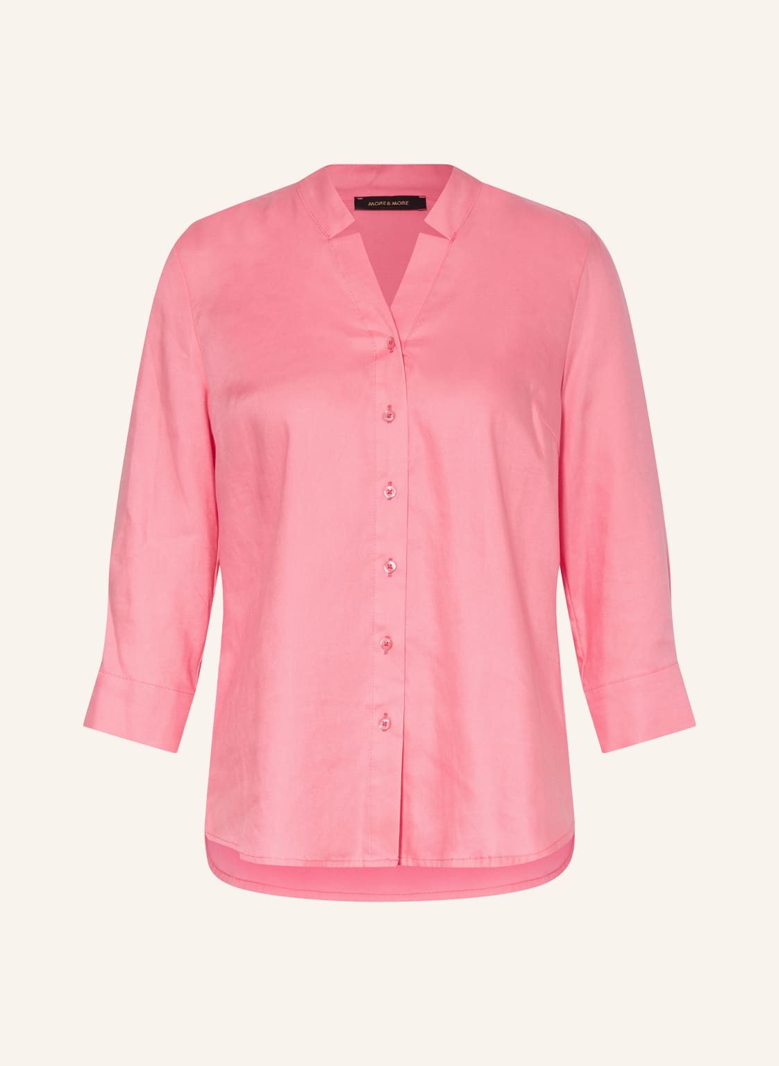 More & More Bluse Mit 3/4-Arm pink von MORE & MORE