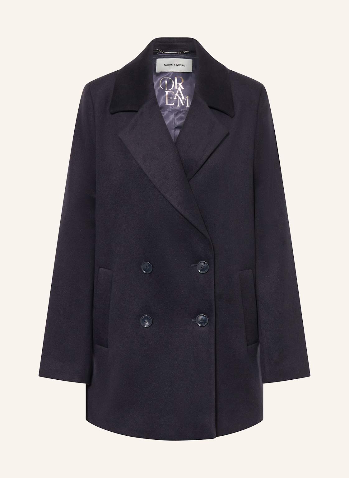 More & More Cabanjacke blau von MORE & MORE