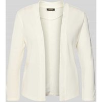 More & More Cardigan mit gerippten Abschlüssen in Offwhite, Größe 38 von MORE & MORE