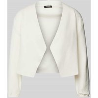 More & More Cardigan mit offener Vorderseite in Offwhite, Größe 44 von MORE & MORE