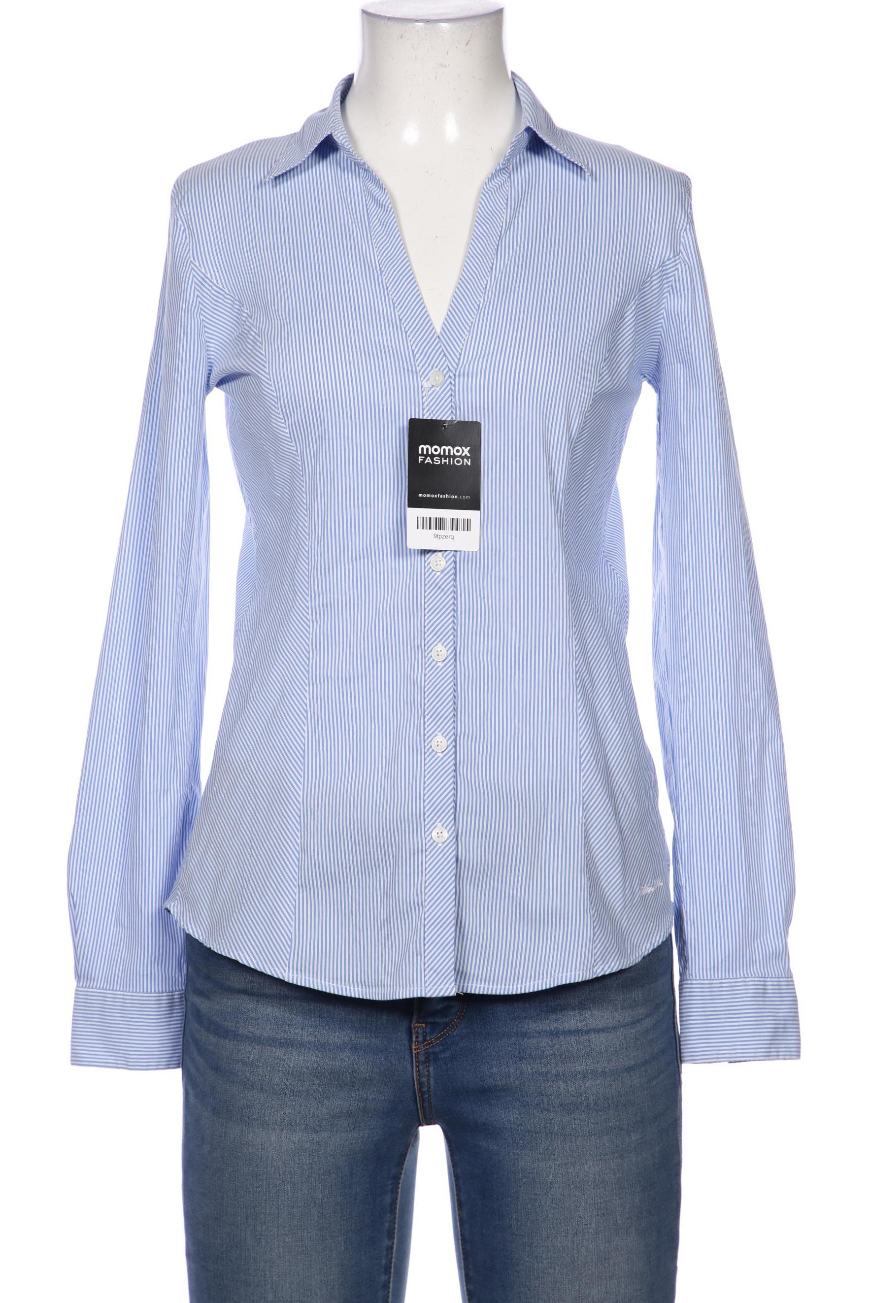 More & More Damen Bluse, blau von MORE & MORE