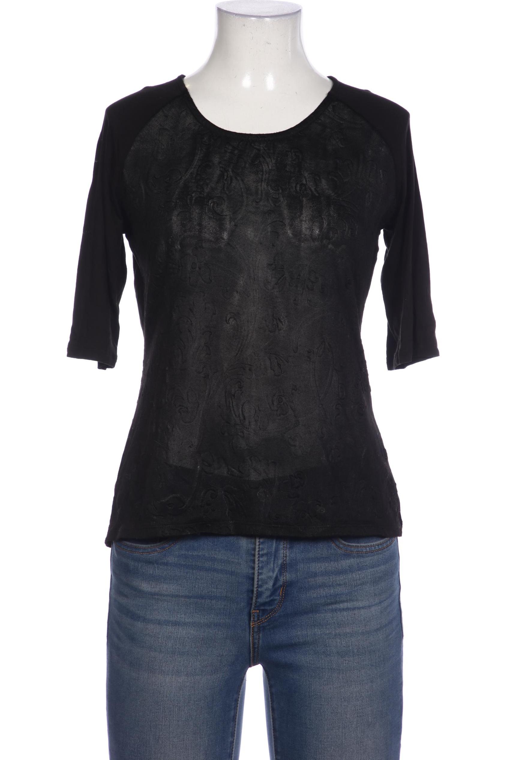 More & More Damen Langarmshirt, schwarz von MORE & MORE