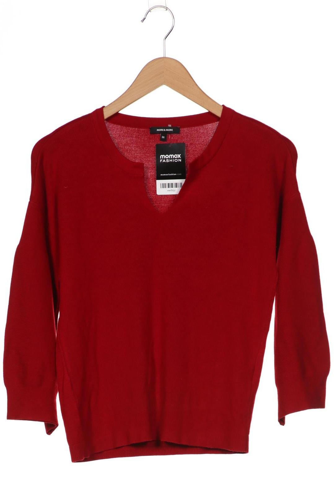 More & More Damen Pullover, rot von MORE & MORE