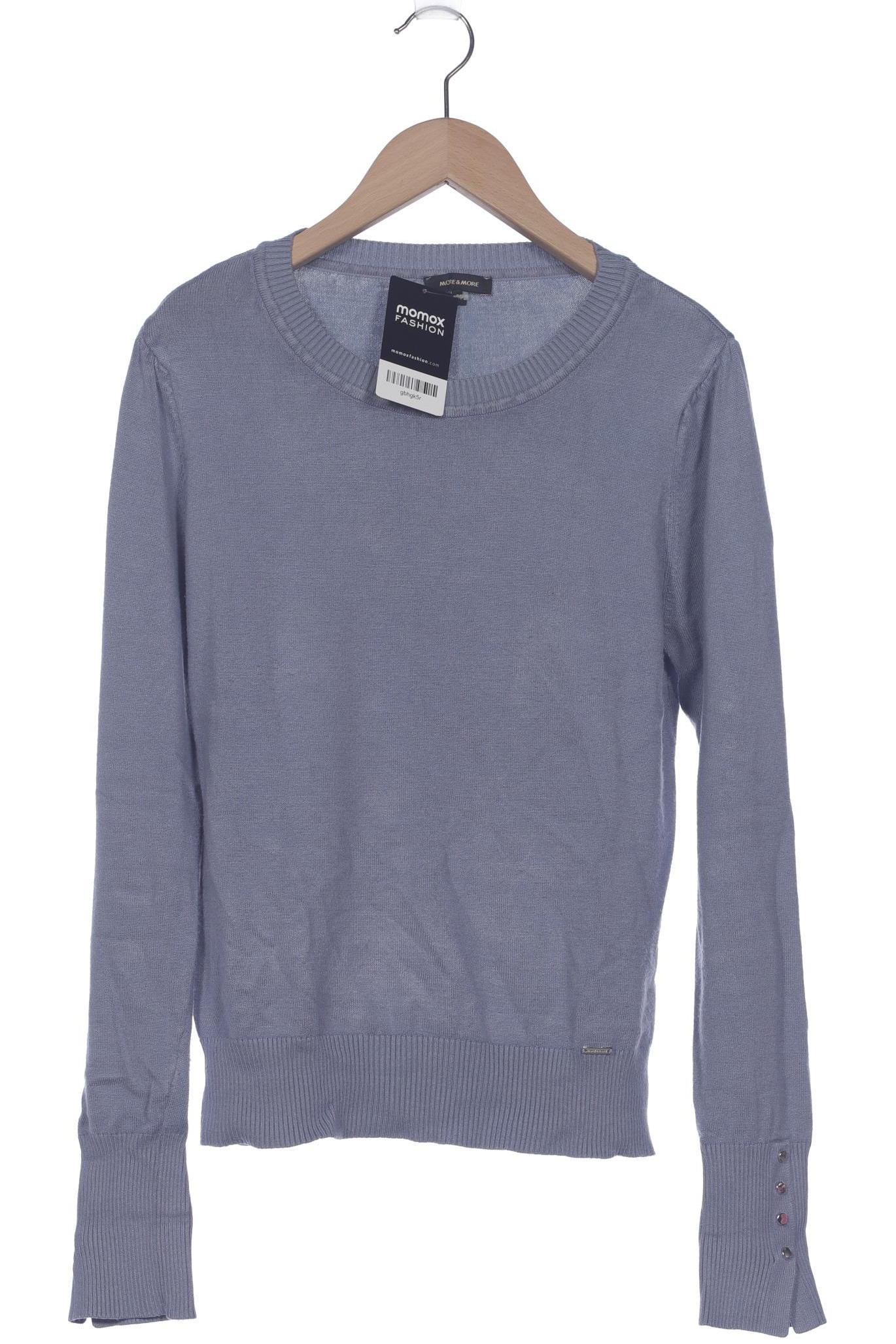 More & More Damen Pullover, blau von MORE & MORE