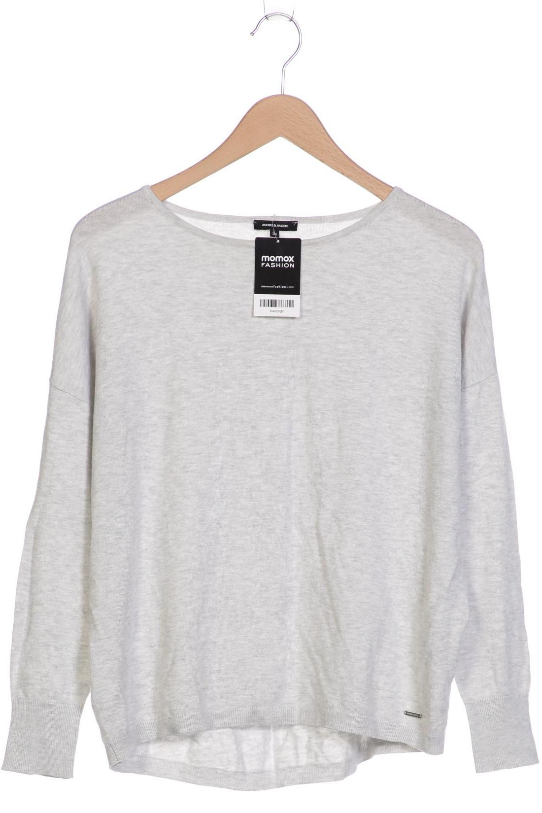 More & More Damen Pullover, grau von MORE & MORE