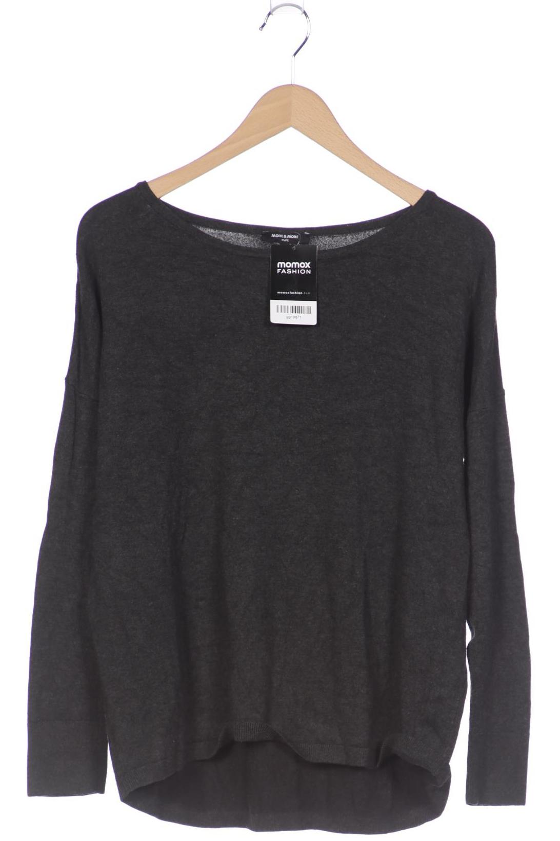 More & More Damen Pullover, grau von MORE & MORE