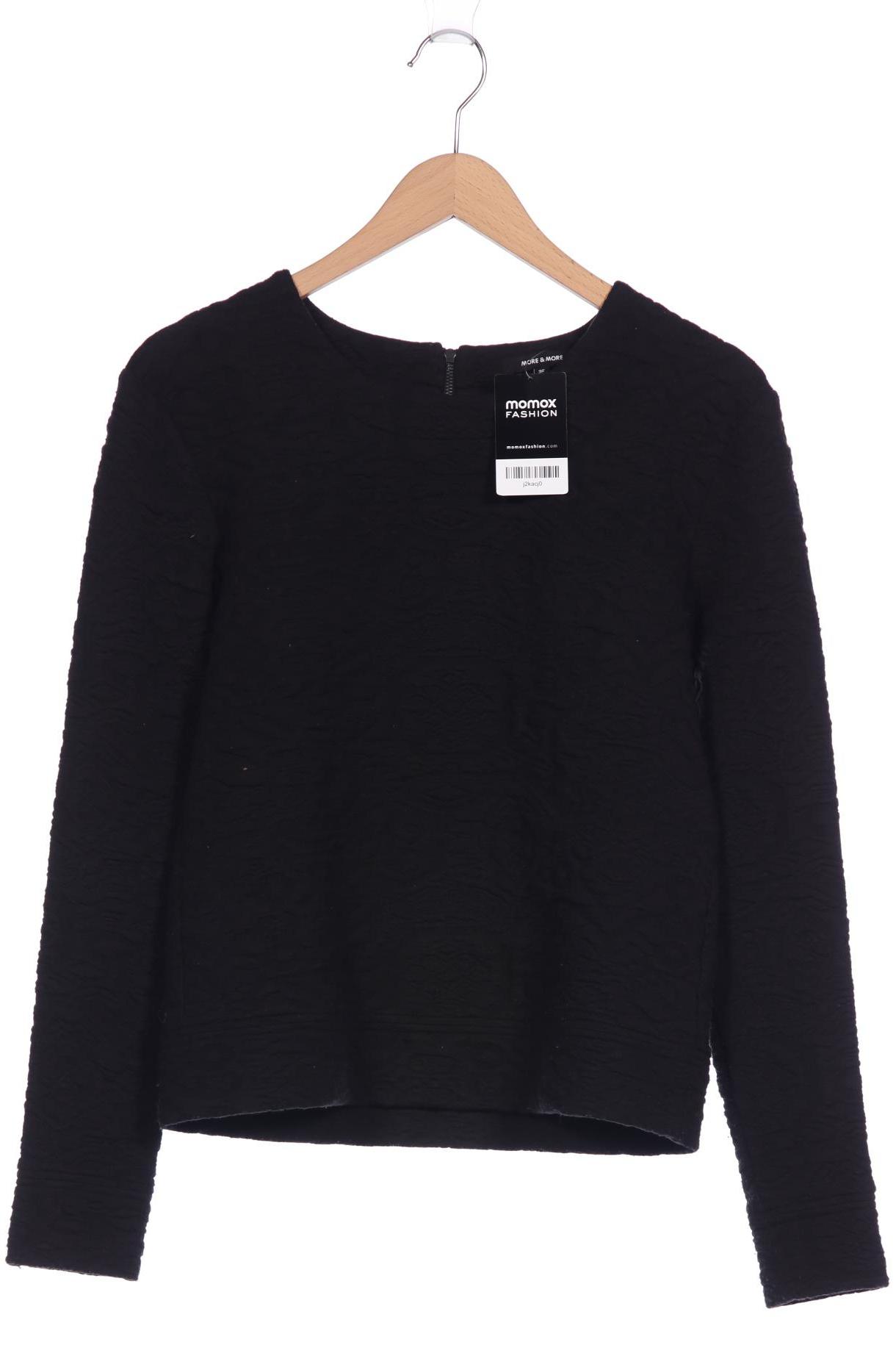 More & More Damen Pullover, schwarz von MORE & MORE