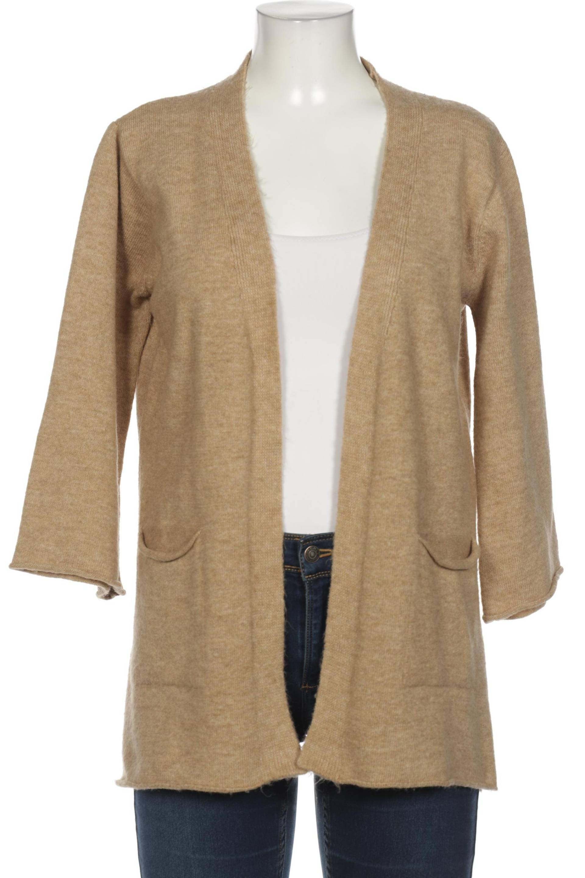 More & More Damen Strickjacke, beige von MORE & MORE