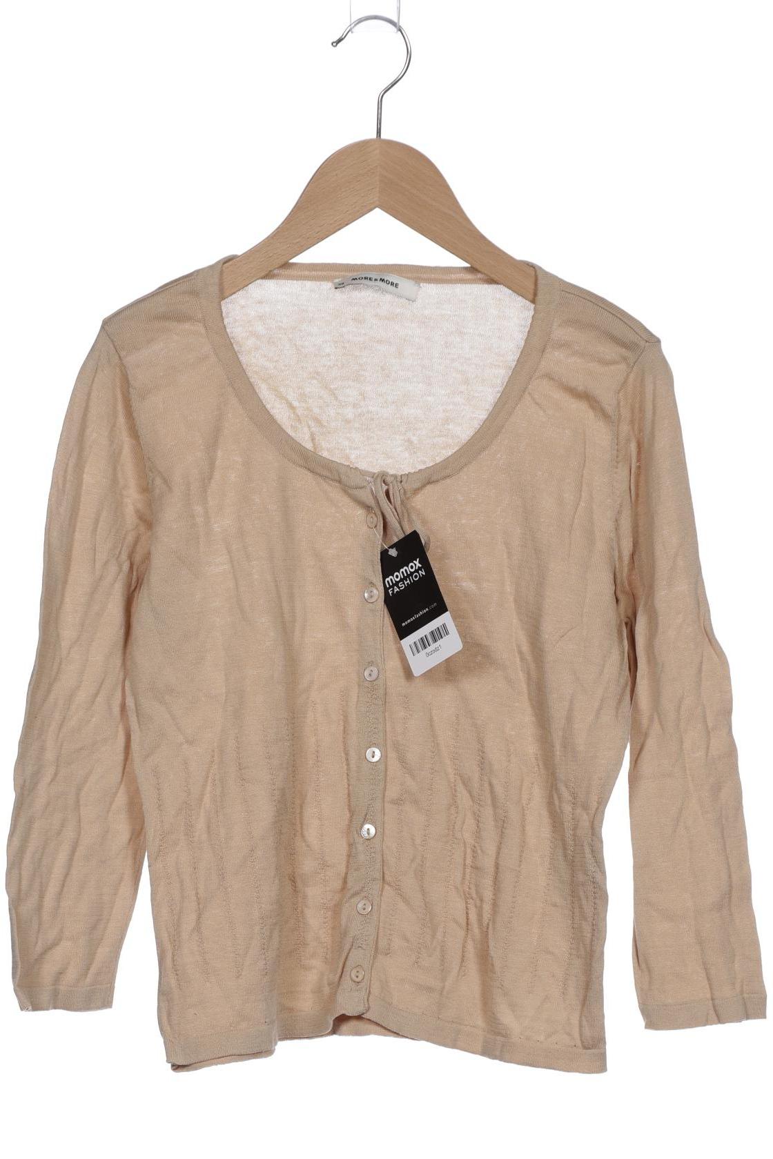 More & More Damen Strickjacke, beige von MORE & MORE