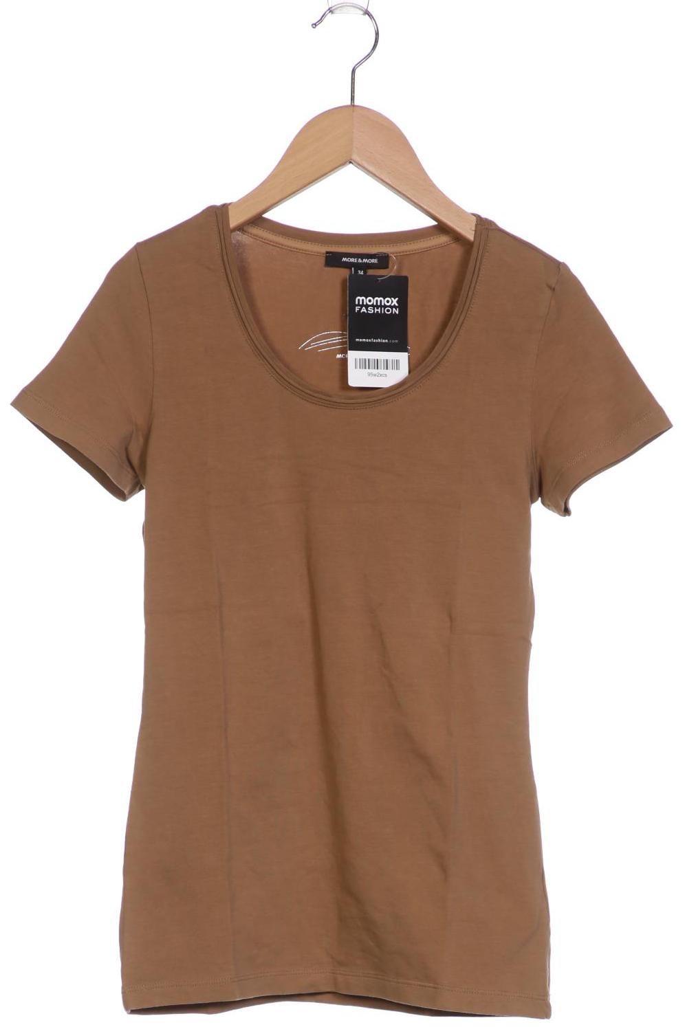 More & More Damen T-Shirt, braun von MORE & MORE