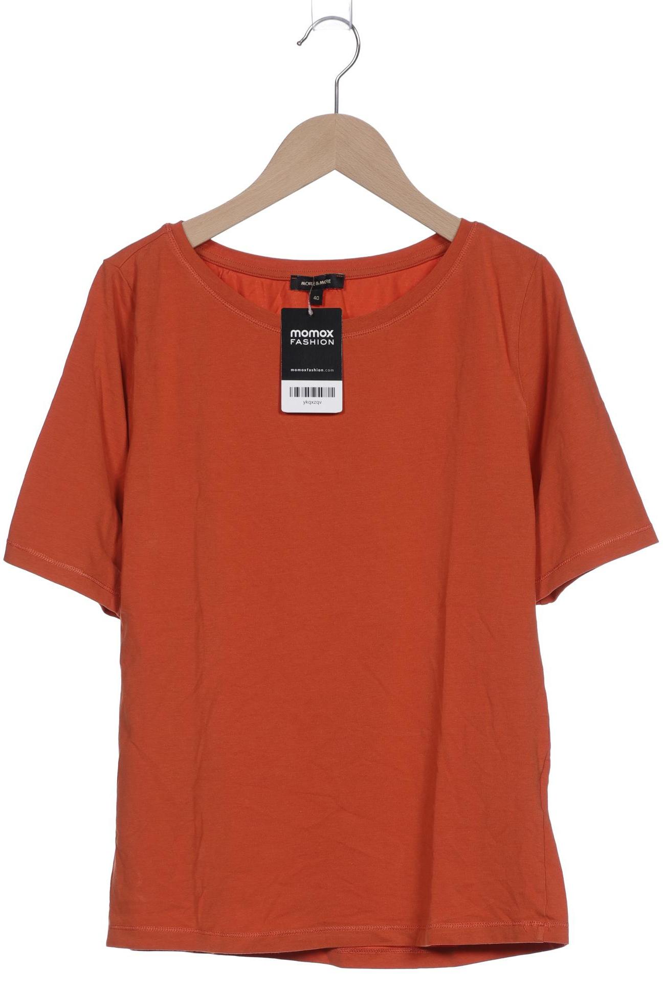 More & More Damen T-Shirt, orange von MORE & MORE