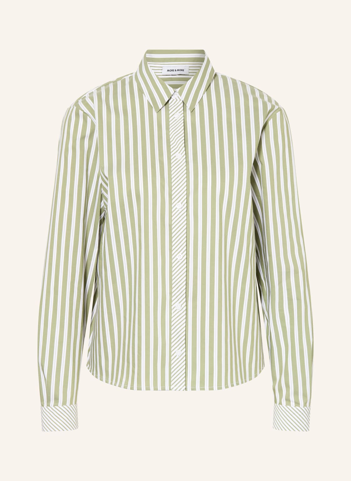 More & More Hemdbluse gruen von MORE & MORE