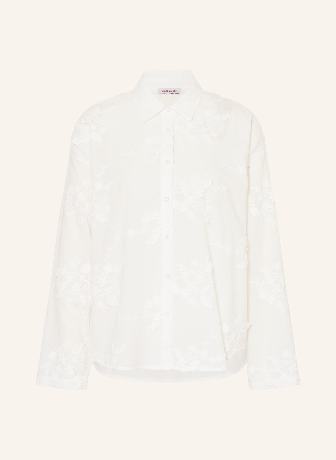 More & More Hemdbluse weiss von MORE & MORE