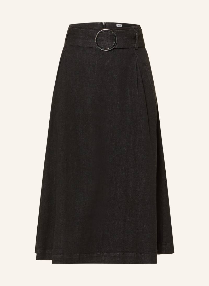 More & More Jeansrock grau von MORE & MORE