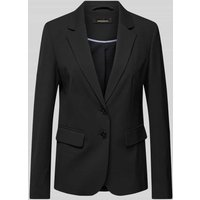 More & More Regular Fit Blazer mit Reverskragen in Black, Größe 40 von MORE & MORE