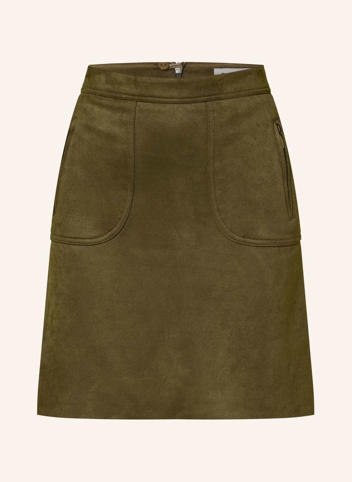 More & More Rock In Lederoptik gruen von MORE & MORE