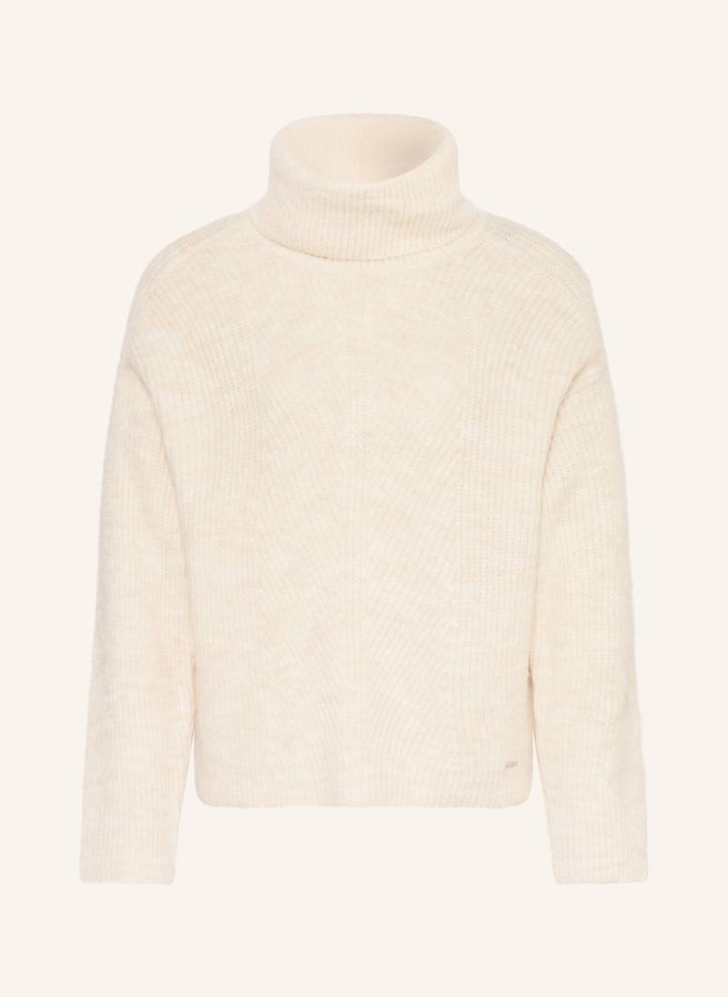 More & More Rollkragenpullover weiss von MORE & MORE