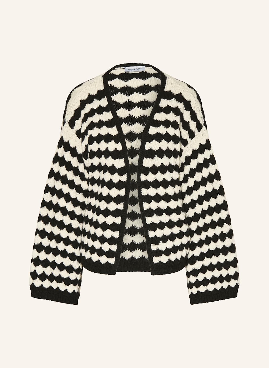 More & More Strickhülle schwarz von MORE & MORE