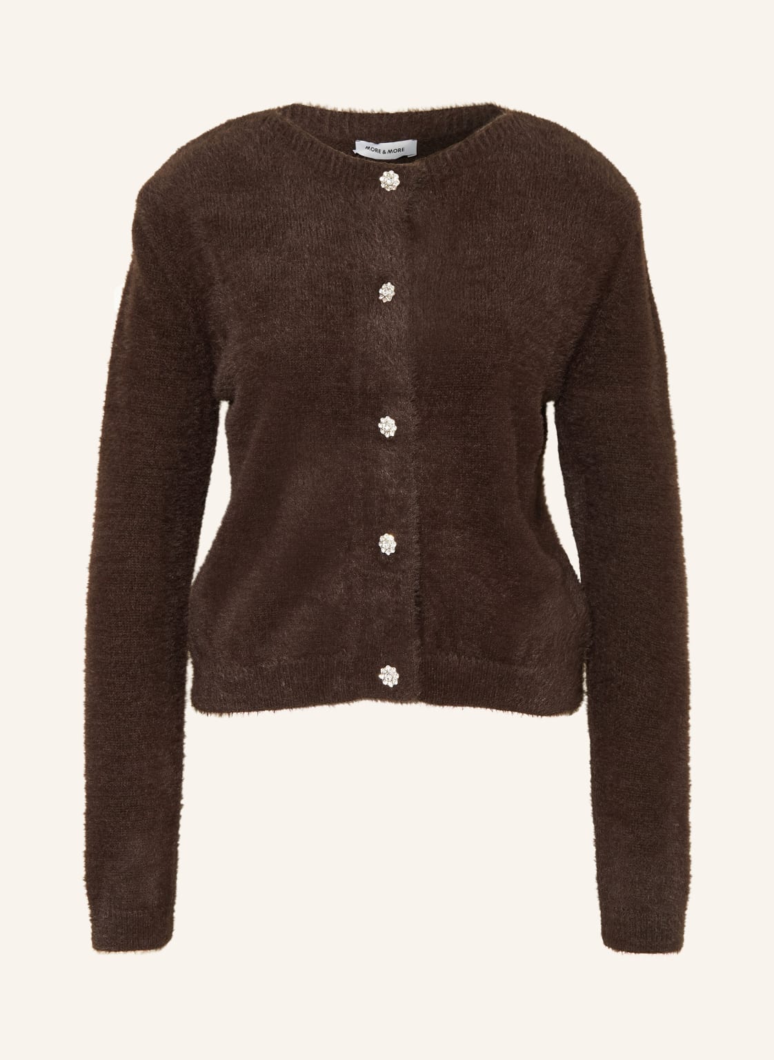 More & More Strickjacke braun von MORE & MORE