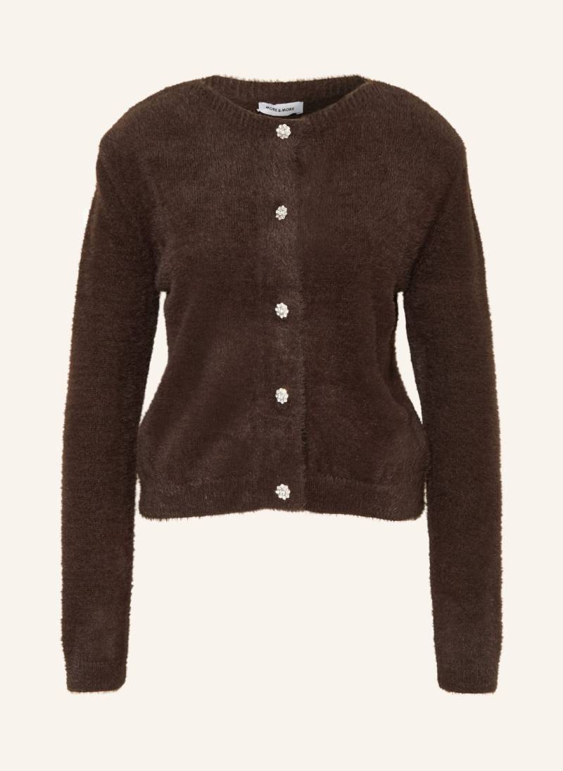 More & More Strickjacke braun von MORE & MORE