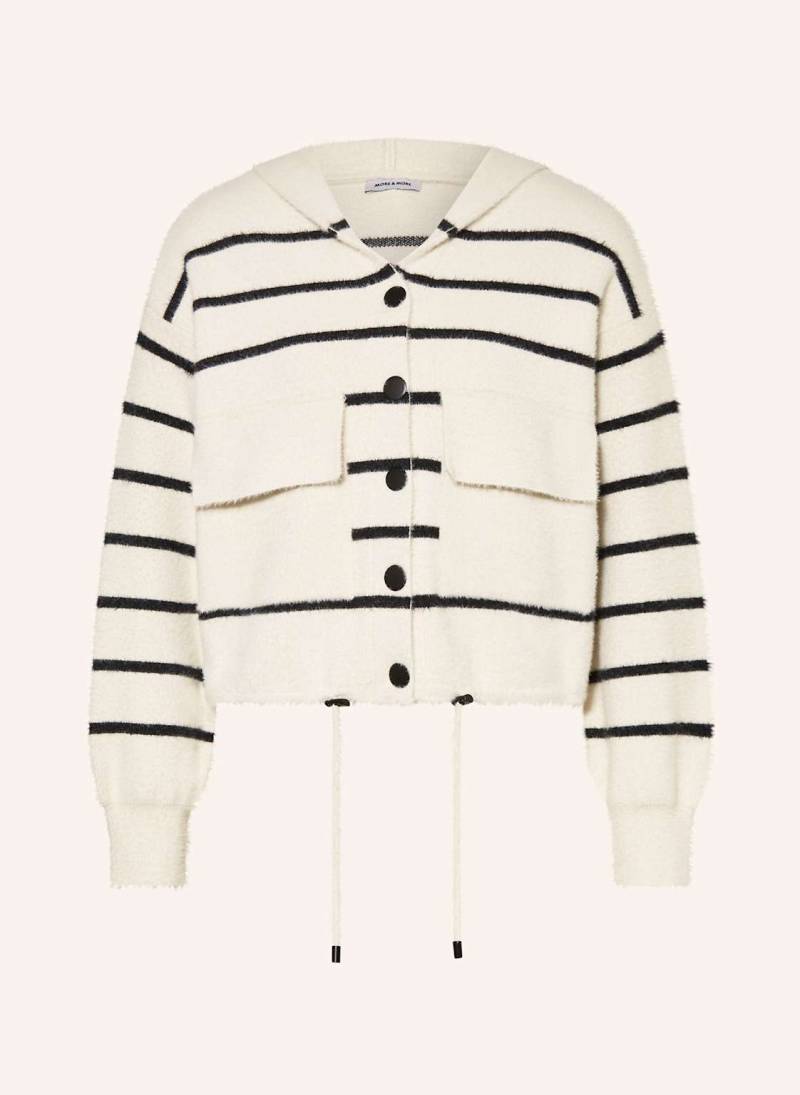 More & More Strickjacke weiss von MORE & MORE