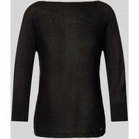 More & More Strickpullover mit U-Boot-Ausschnitt in Black, Größe 38 More & More Strickpullover mit U-Boot-Ausschnitt in Black, Größe 38 von MORE & MORE